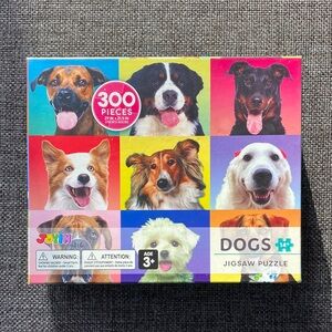 NWT 🧩 🐶 300 Piece Cute Dogs Jigsaw Puzzle